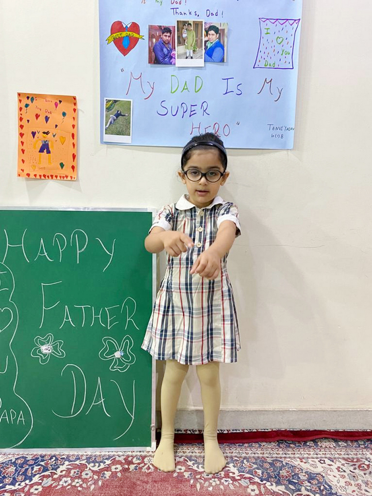 Presidium Gurgaon-57, THE PRESIDIUM SCHOOL HONORS ALL FATHERS THIS FATHER’S DAY  